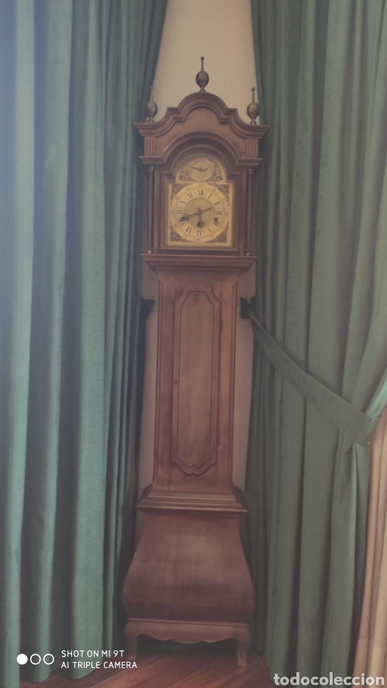 Relojes de pie: Reloj de pi&eacute; con carrill&oacute;n - Foto 7