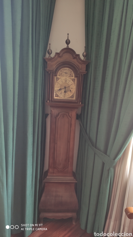 Relojes de pie: Reloj de pi&eacute; con carrill&oacute;n - Foto 3