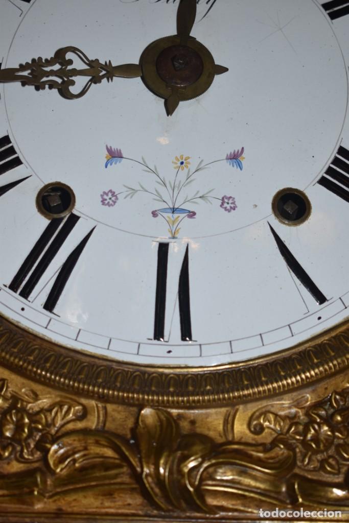 Relojes de pie: ESPECTACULAR RELOJ ANTIGUO DE PIE MOREZ - Foto 9