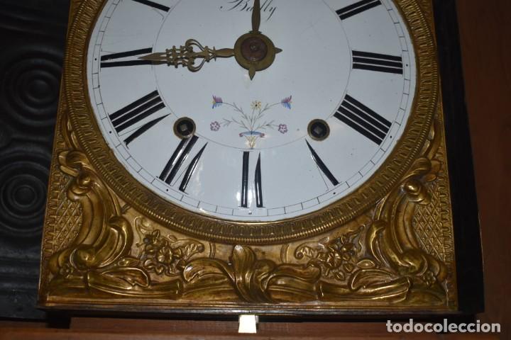 Relojes de pie: ESPECTACULAR RELOJ ANTIGUO DE PIE MOREZ - Foto 12