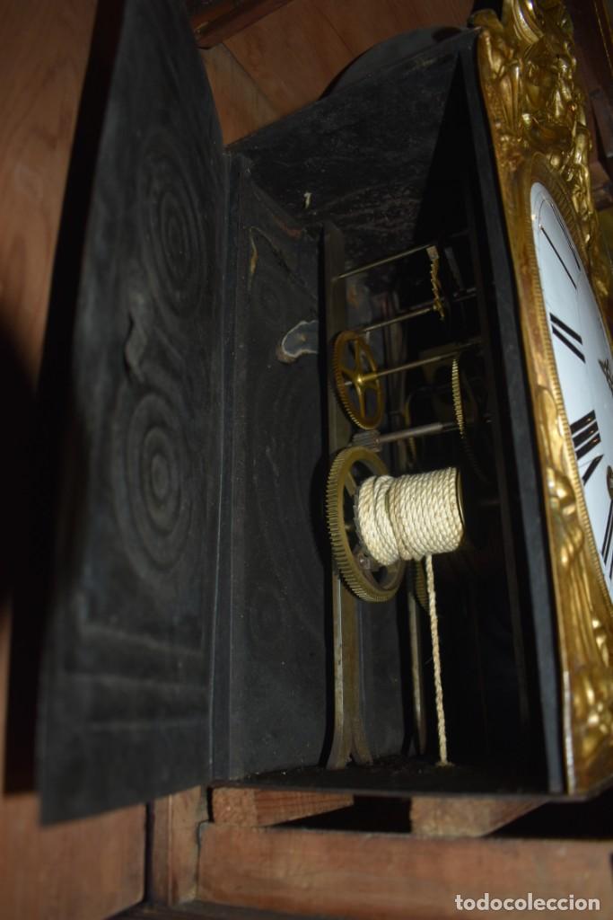 Relojes de pie: ESPECTACULAR RELOJ ANTIGUO DE PIE MOREZ - Foto 16