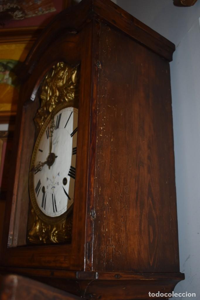 Relojes de pie: ESPECTACULAR RELOJ ANTIGUO DE PIE MOREZ - Foto 19