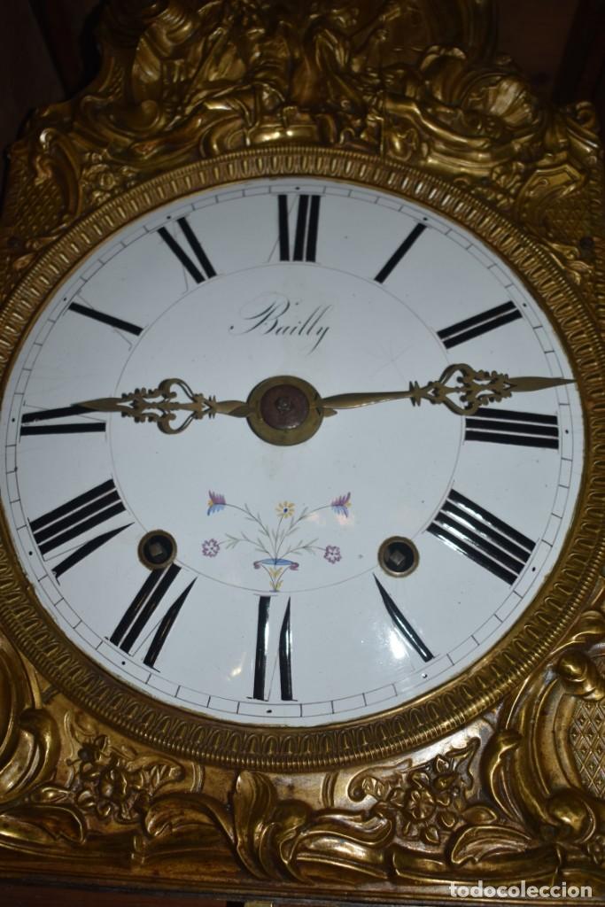 Relojes de pie: ESPECTACULAR RELOJ ANTIGUO DE PIE MOREZ - Foto 20