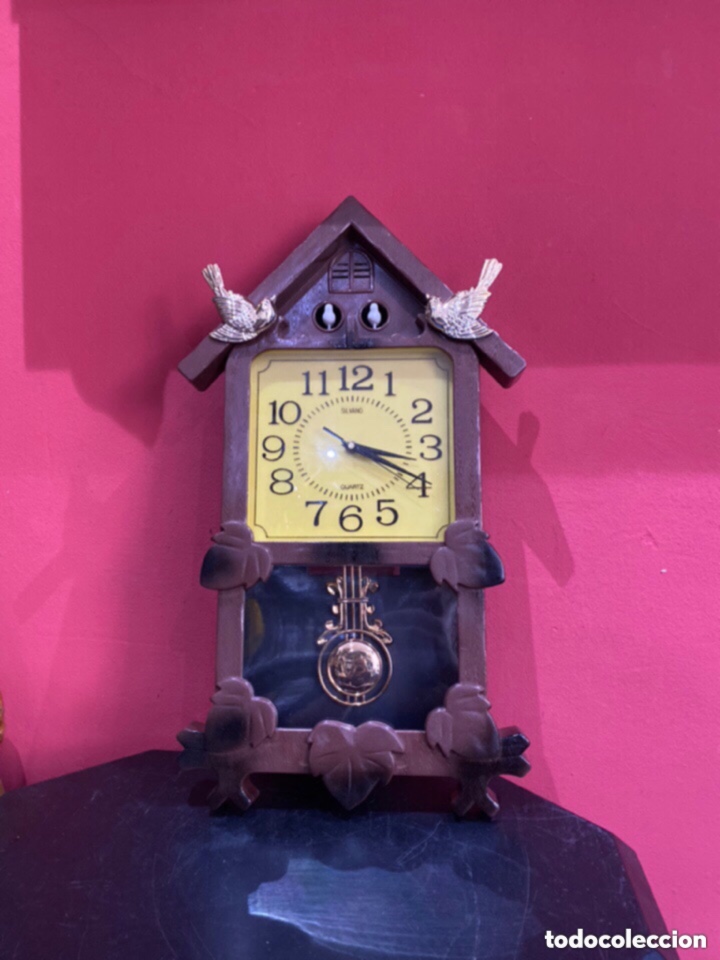 Relojes de pie: Reloj diseño antiguo Classic art wall clock silvano cocu . Con pindulo funciona perfectamente - Foto 6 - 254713050