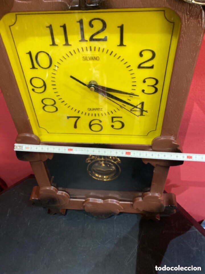 Relojes de pie: Reloj diseño antiguo Classic art wall clock silvano cocu . Con pindulo funciona perfectamente - Foto 15 - 254713050