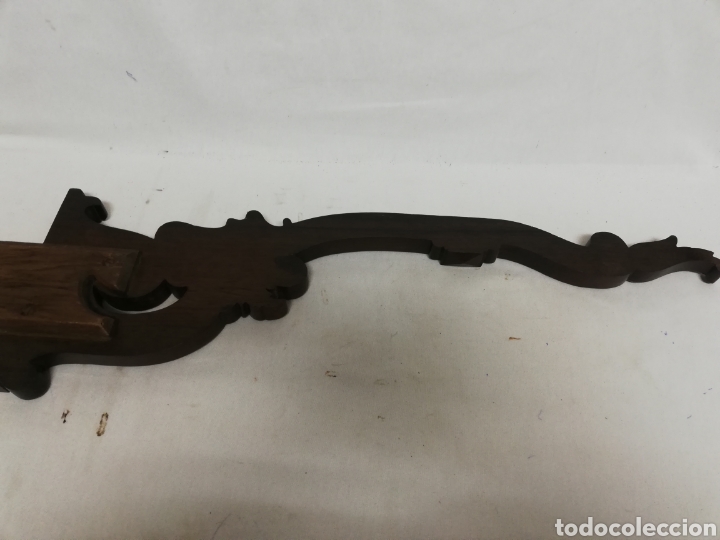Relojes de pie: PIEZA DE RELOJ DE PIE EN MADERA TORNEADA. DESPIECE. - Foto 6
