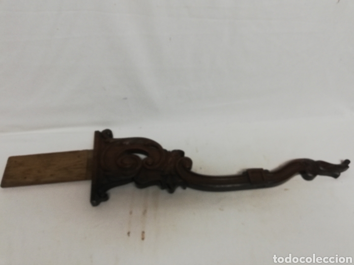 Relojes de pie: PIEZA DE RELOJ DE PIE EN MADERA TORNEADA. DESPIECE. - Foto 7