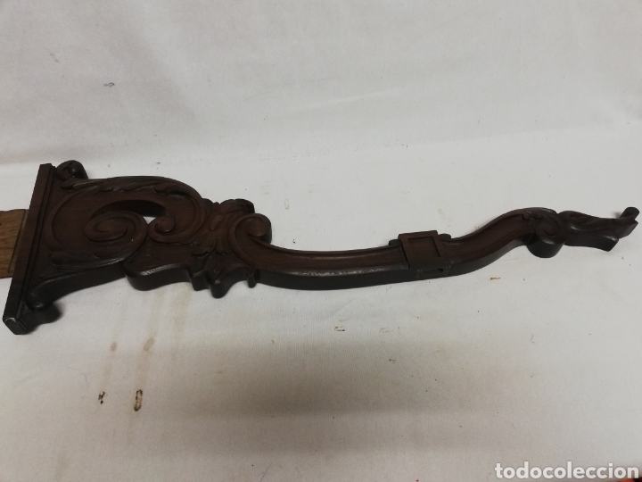 Relojes de pie: PIEZA DE RELOJ DE PIE EN MADERA TORNEADA. DESPIECE. - Foto 8