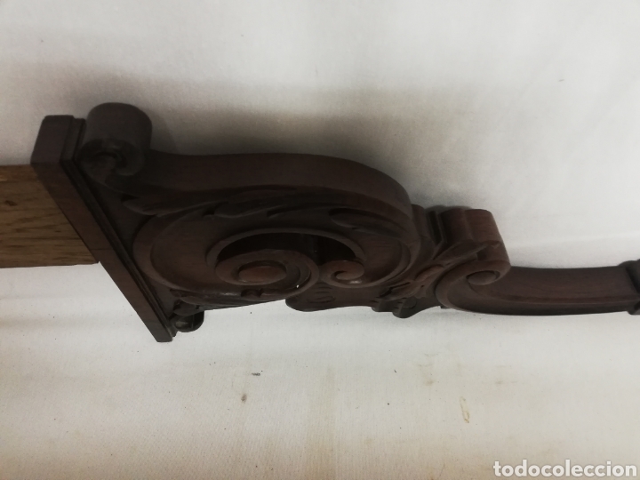 Relojes de pie: PIEZA DE RELOJ DE PIE EN MADERA TORNEADA. DESPIECE. - Foto 12