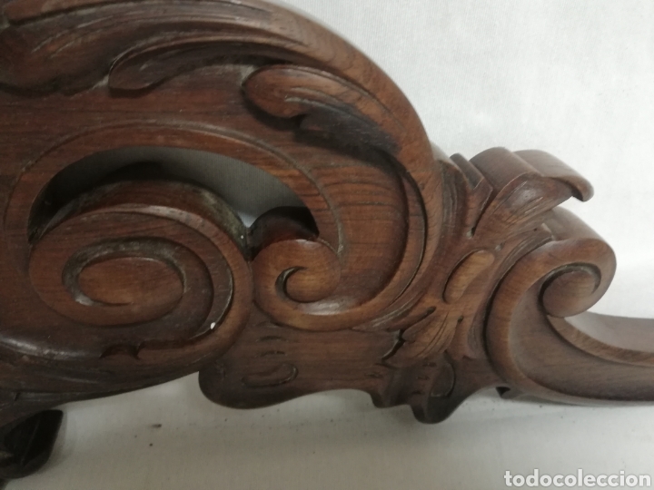 Relojes de pie: PIEZA DE RELOJ DE PIE EN MADERA TORNEADA. DESPIECE. - Foto 13