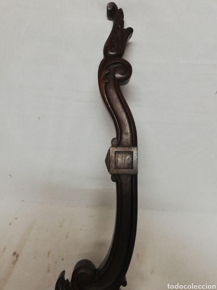 Relojes de pie: PIEZA DE RELOJ DE PIE EN MADERA TORNEADA. DESPIECE. - Foto 16