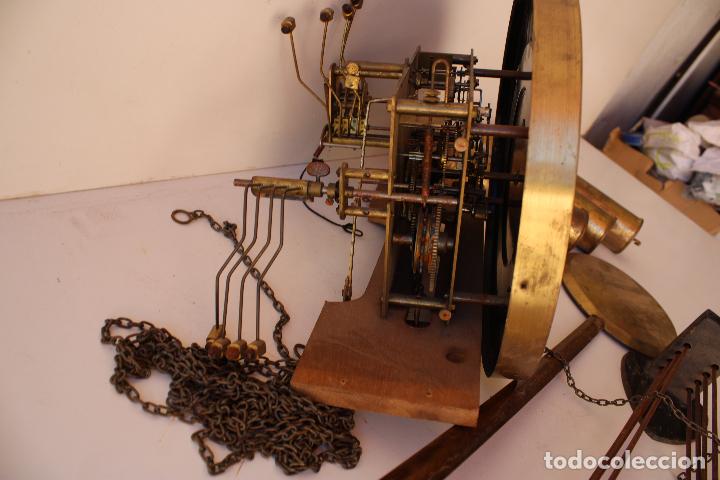 Relojes de pie: ANTIGUO RELOJ GRANDE DE PIE - Foto 3