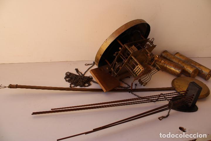Relojes de pie: ANTIGUO RELOJ GRANDE DE PIE - Foto 5