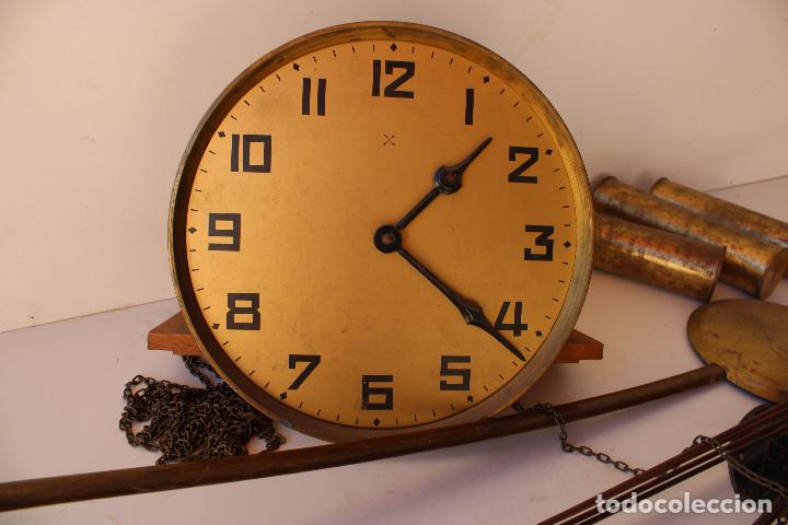 Relojes de pie: ANTIGUO RELOJ GRANDE DE PIE - Foto 10