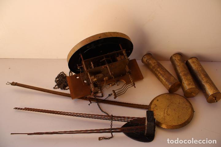 Relojes de pie: ANTIGUO RELOJ GRANDE DE PIE - Foto 11