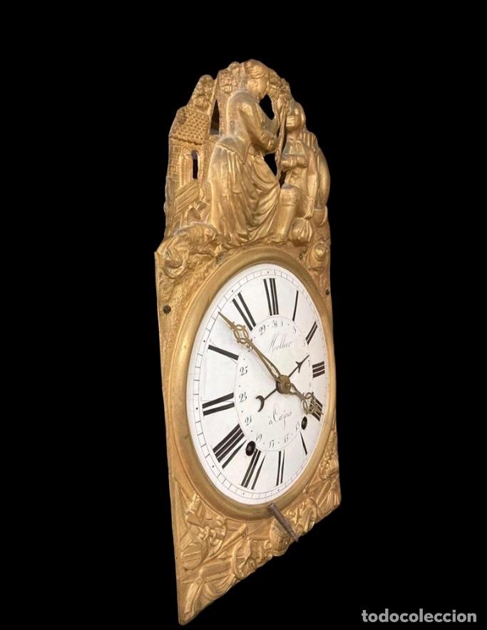 Relojes de pie: Reloj de caja alta mitad S. XIX - Foto 3