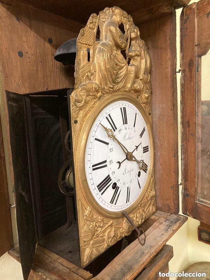 Relojes de pie: Reloj de caja alta mitad S. XIX - Foto 6