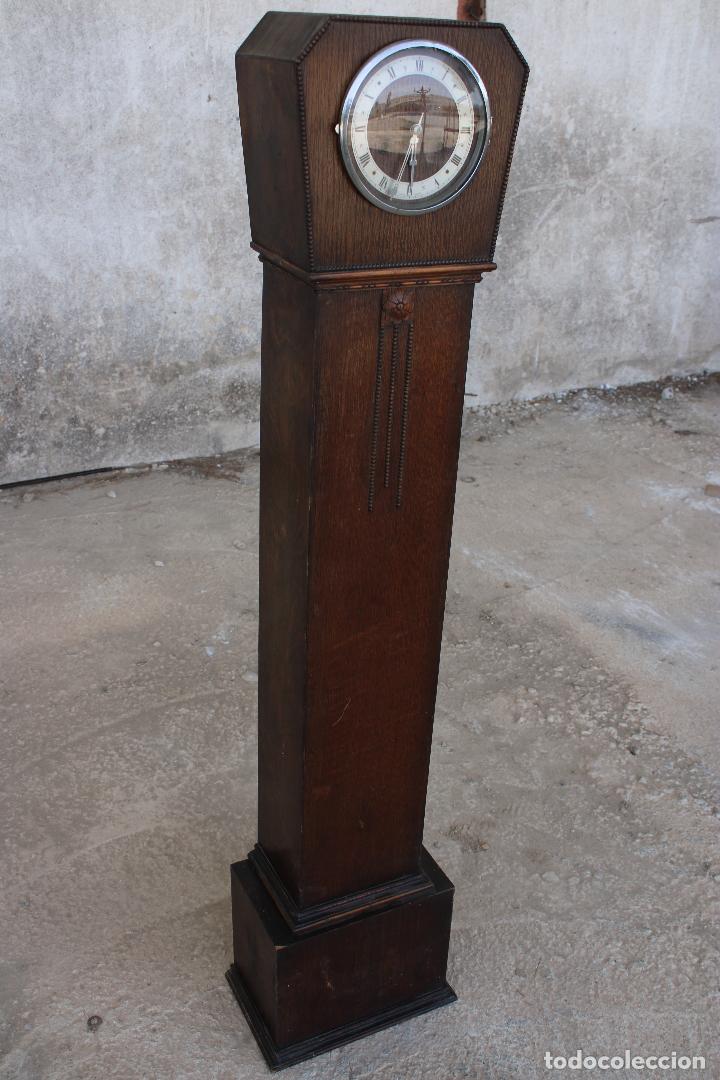 Relojes de pie: peque&ntilde;o reloj de pie ingles - Foto 2