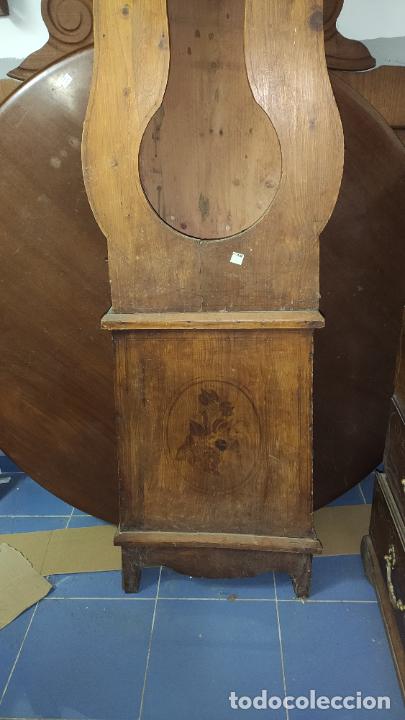 Relojes de pie: INTERESANTE CAJA DE RELOJ MOREZ - Foto 3
