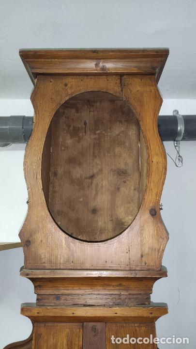Relojes de pie: INTERESANTE CAJA DE RELOJ MOREZ - Foto 4