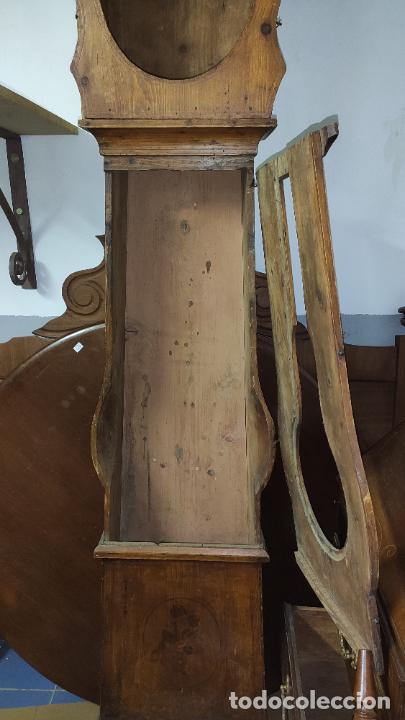 Relojes de pie: INTERESANTE CAJA DE RELOJ MOREZ - Foto 6