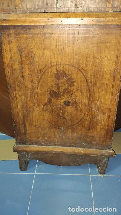 Relojes de pie: INTERESANTE CAJA DE RELOJ MOREZ - Foto 11