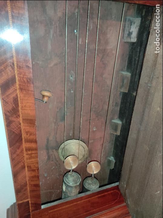 Relojes de pie: reloj de sala ingles de pie vistoriano - Foto 3