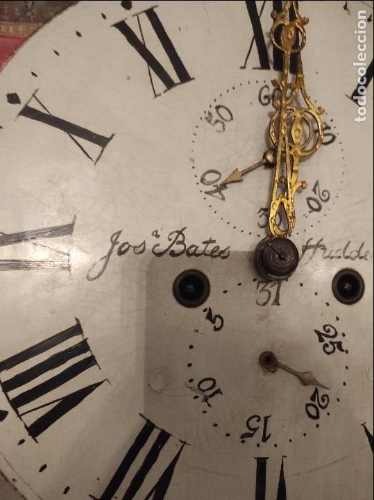 Relojes de pie: reloj de sala ingles de pie vistoriano - Foto 8