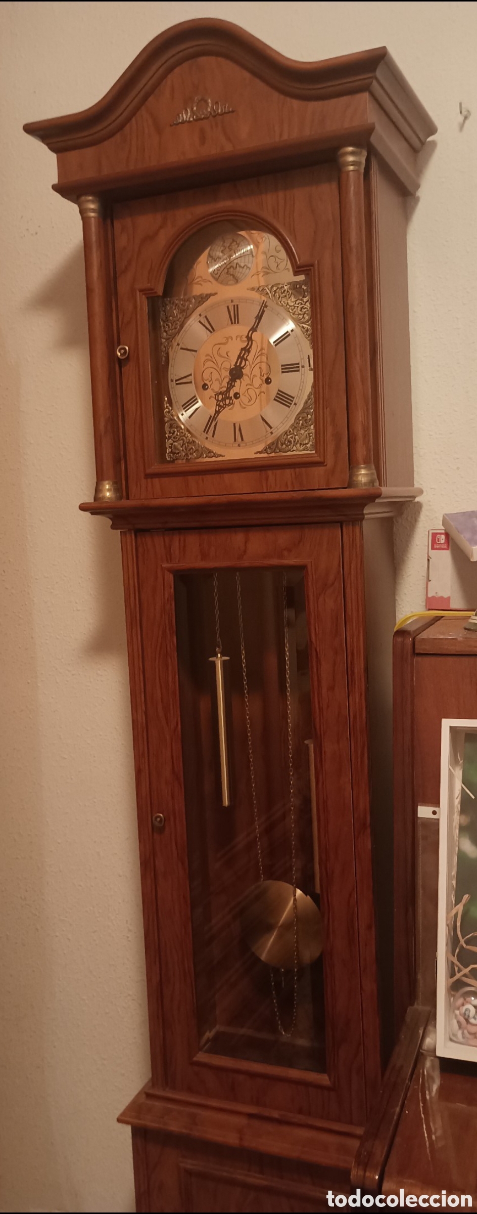 Relojes de pie: Reloj de pie de carrillon Tempus fugit - Foto 4