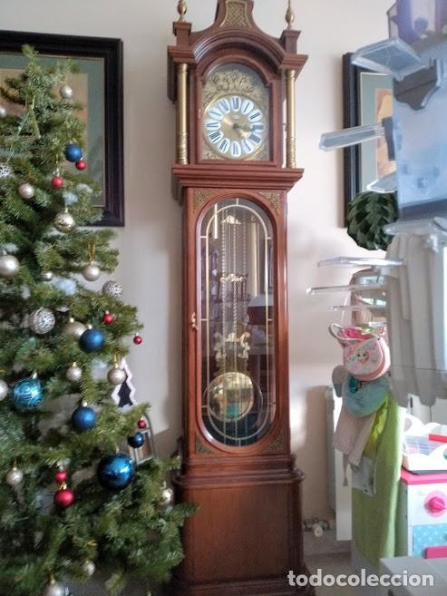 Relojes de pie: reloj de pie, con pendulo en madera de alta calidad - Foto 1
