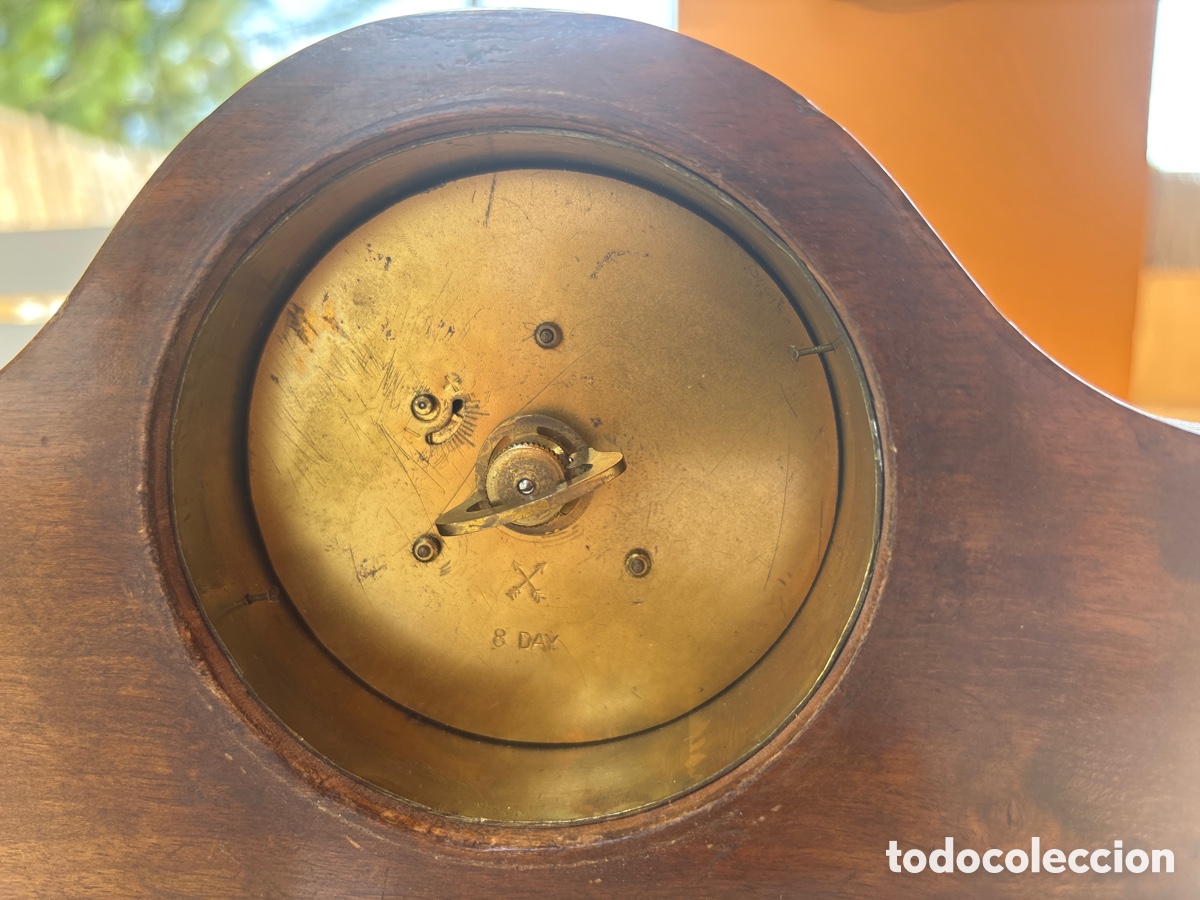 Relojes de pie: Reloj franc&eacute;s marqueter&iacute;a - Foto 3
