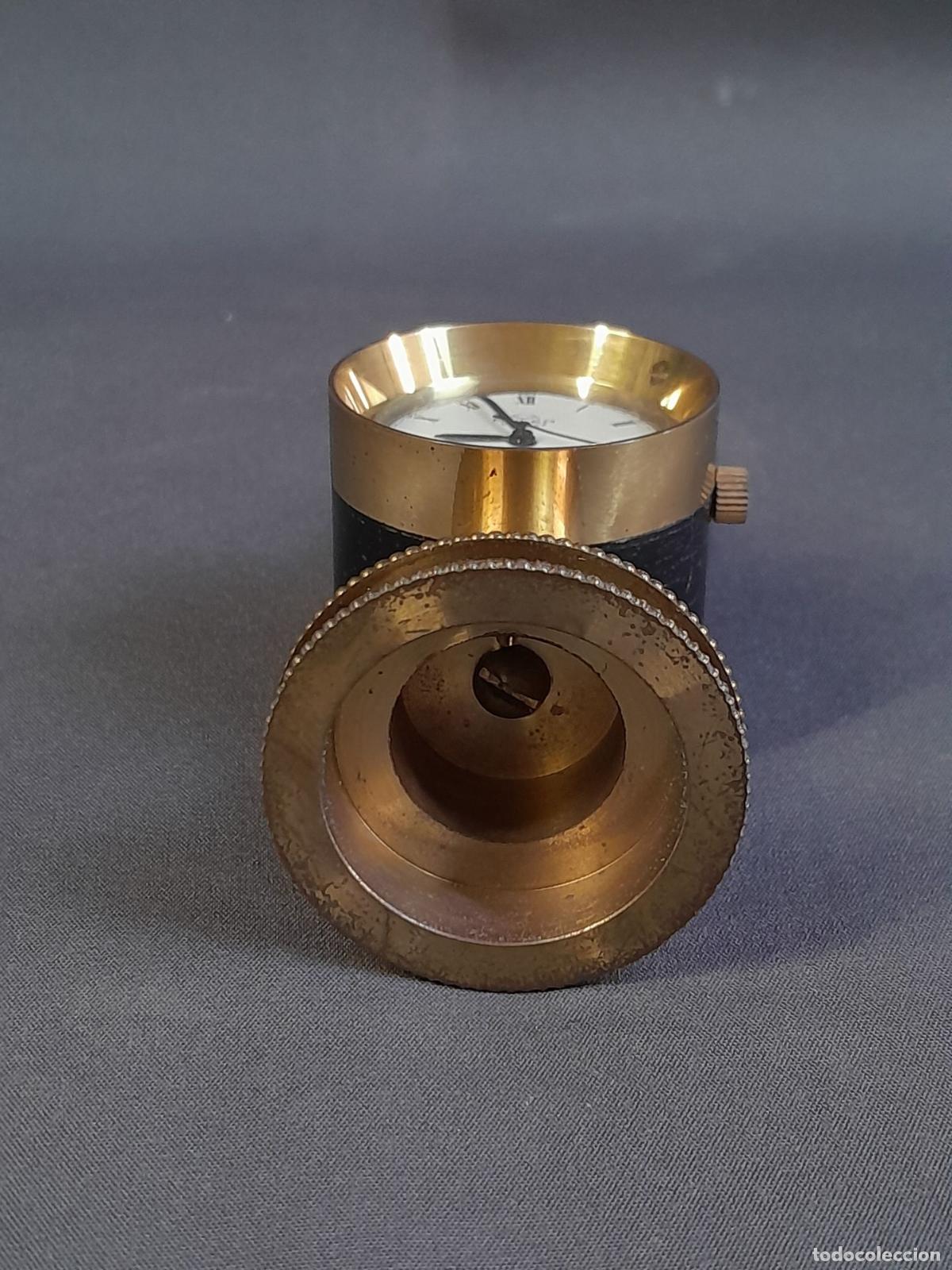 Relojes de pie: RELOJ SOBREMESA BULER DE LUXE EN BRONCE - Foto 2