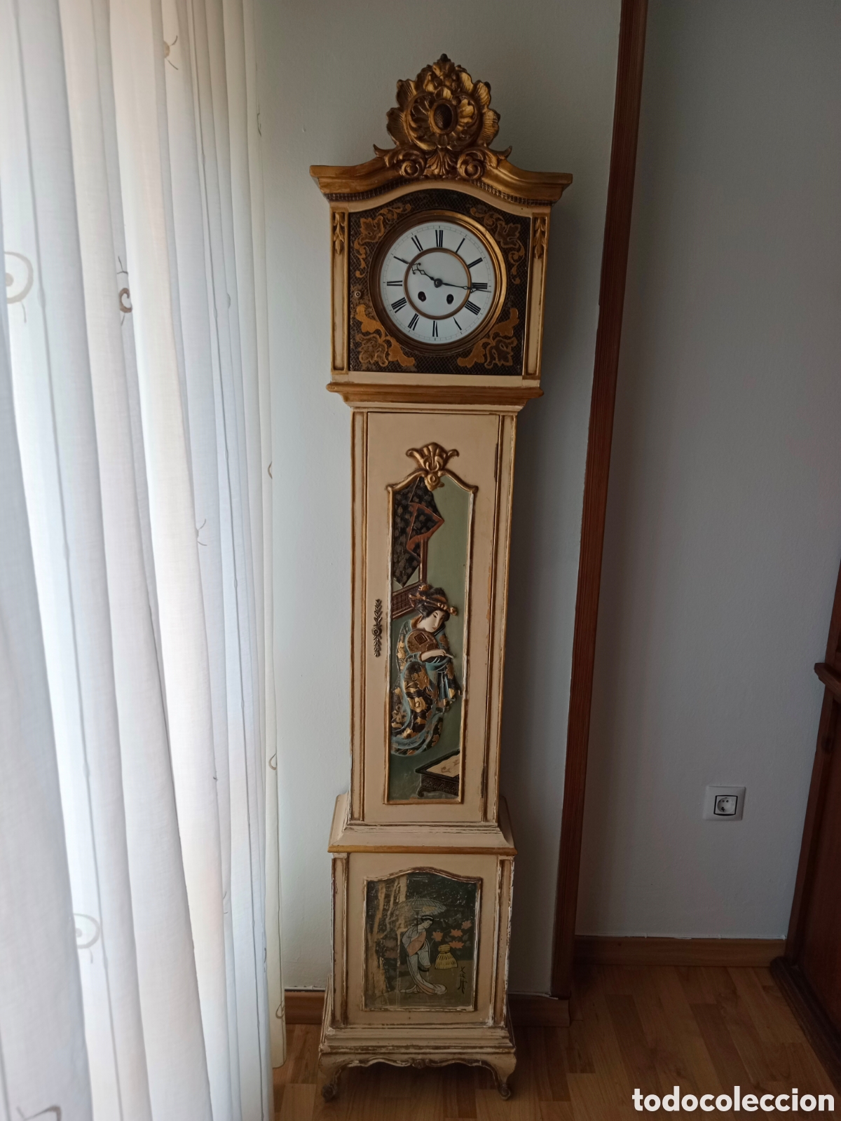 Relojes de pie: Reloj de pie antiguo - Foto 1