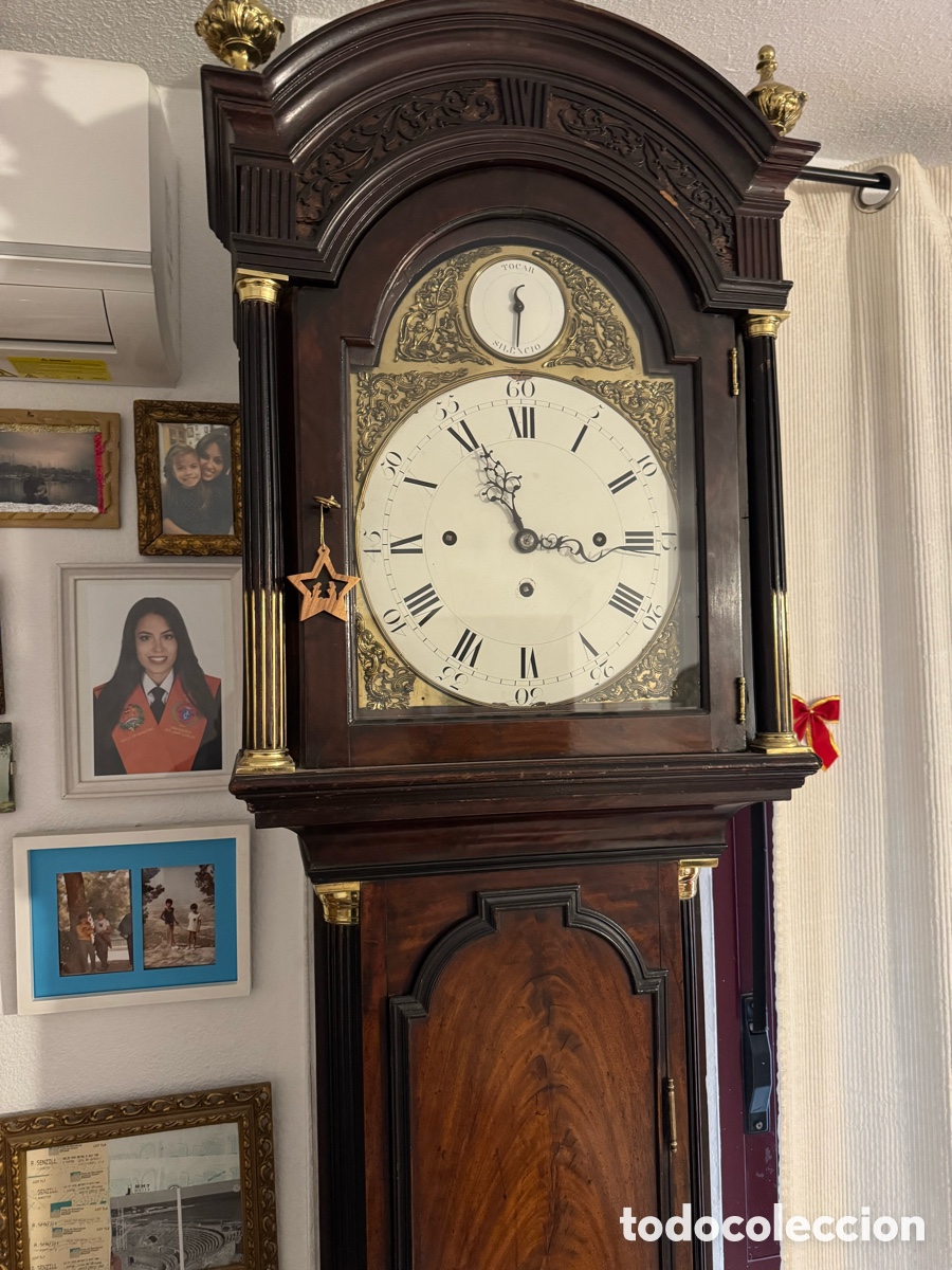 Relojes de pie: Reloj de pie en madera de caoba - Foto 2