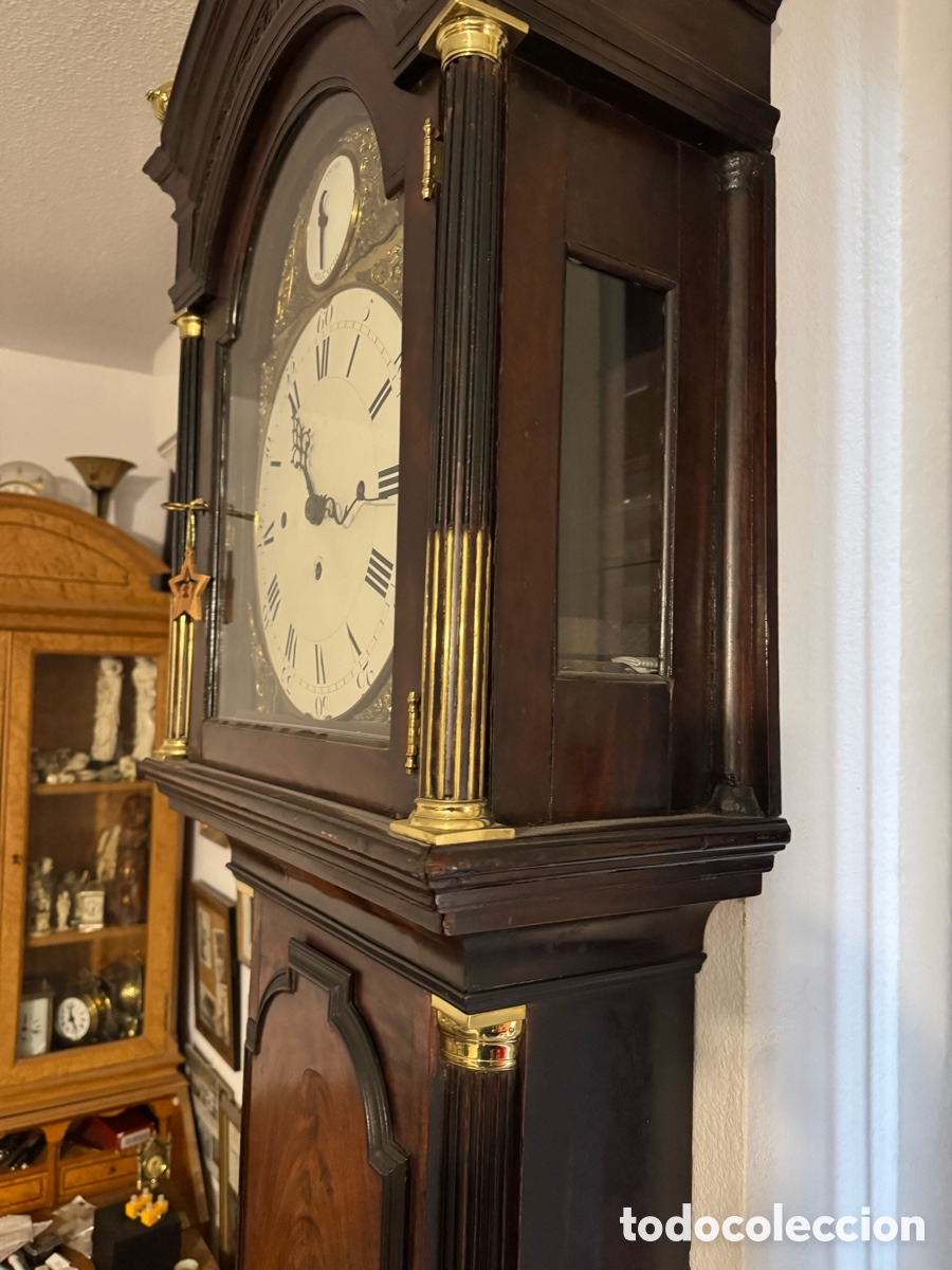 Relojes de pie: Reloj de pie en madera de caoba - Foto 3