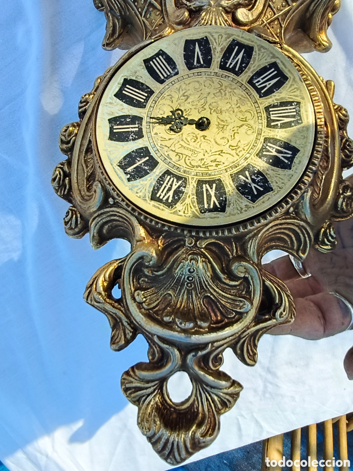 Relojes de pie: Reloj de cuerda calamina - Foto 8