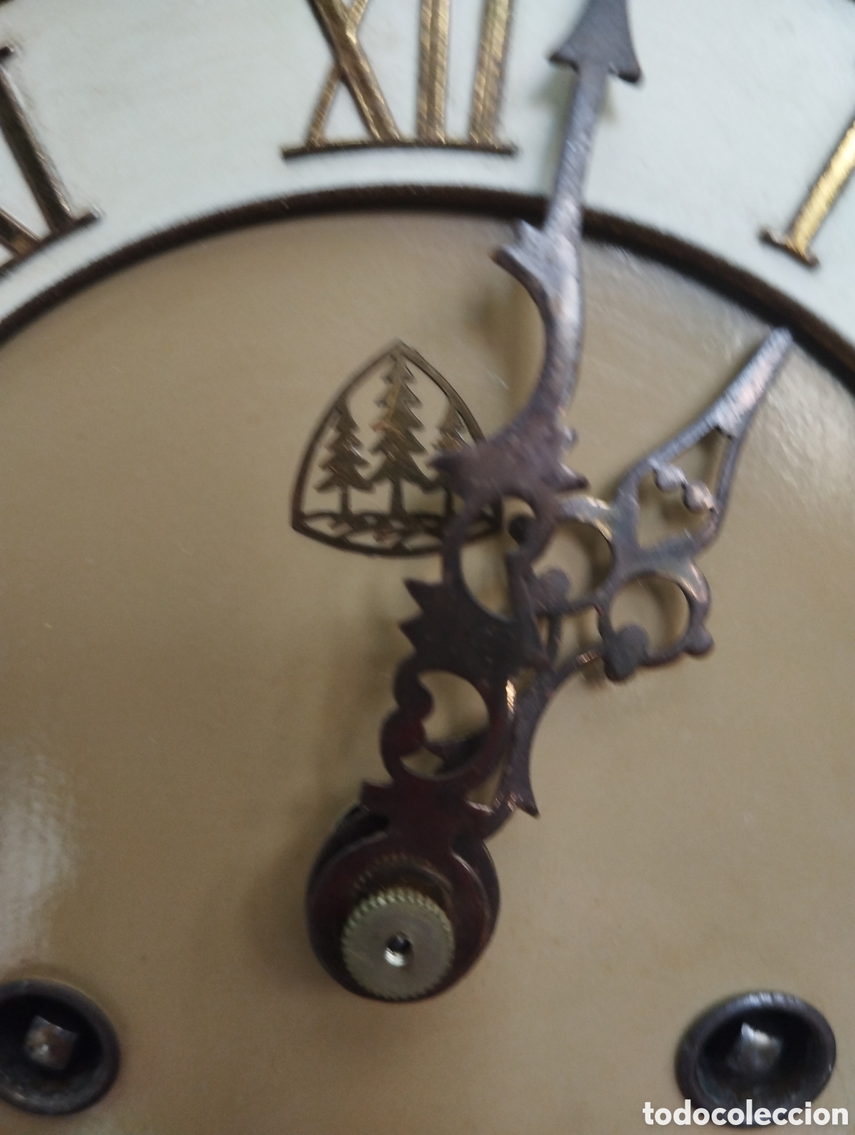 Relojes de pie: RELOJ DE SOBREMESA DE MADERA - Foto 2