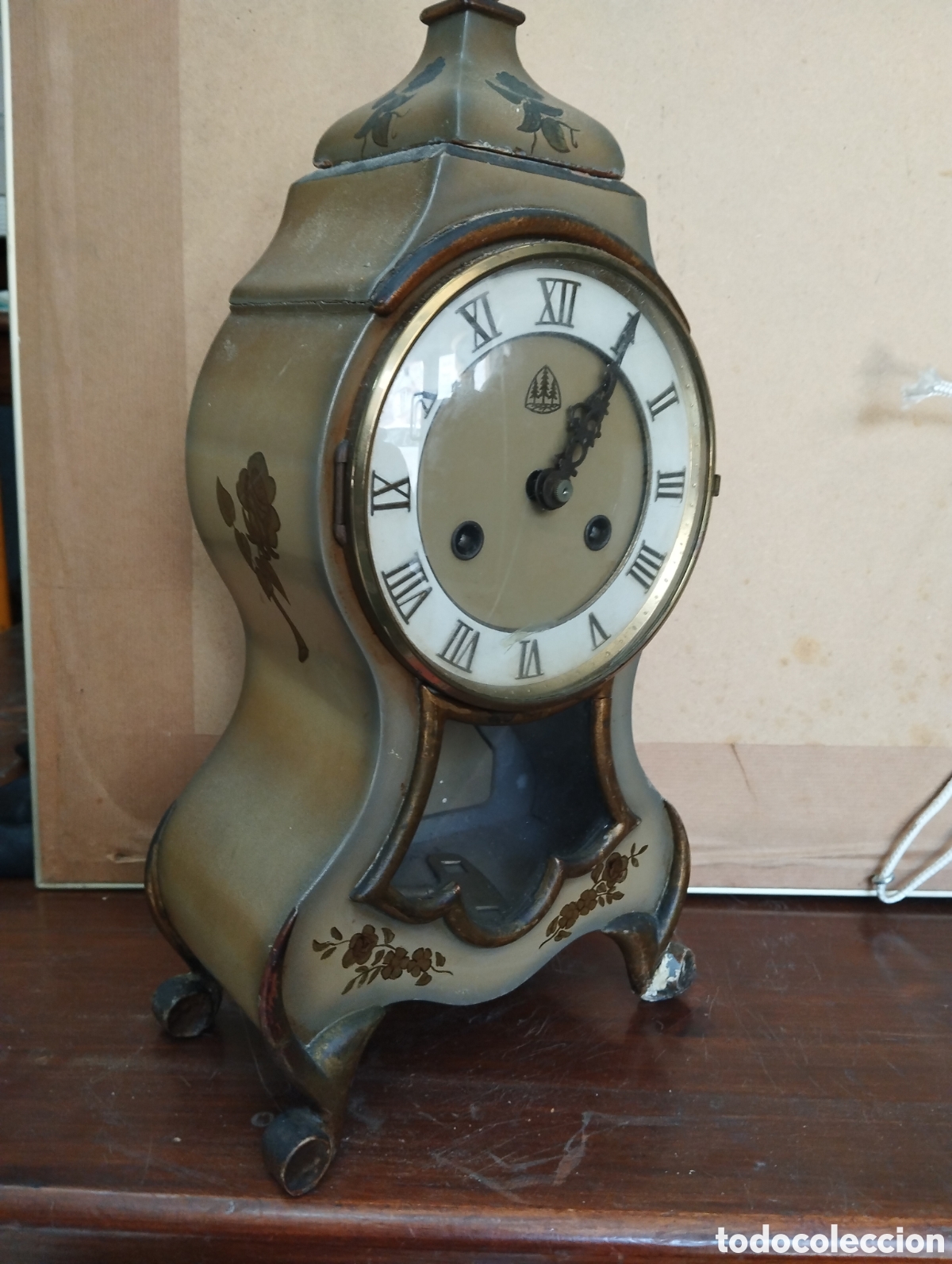 Relojes de pie: RELOJ DE SOBREMESA DE MADERA - Foto 9