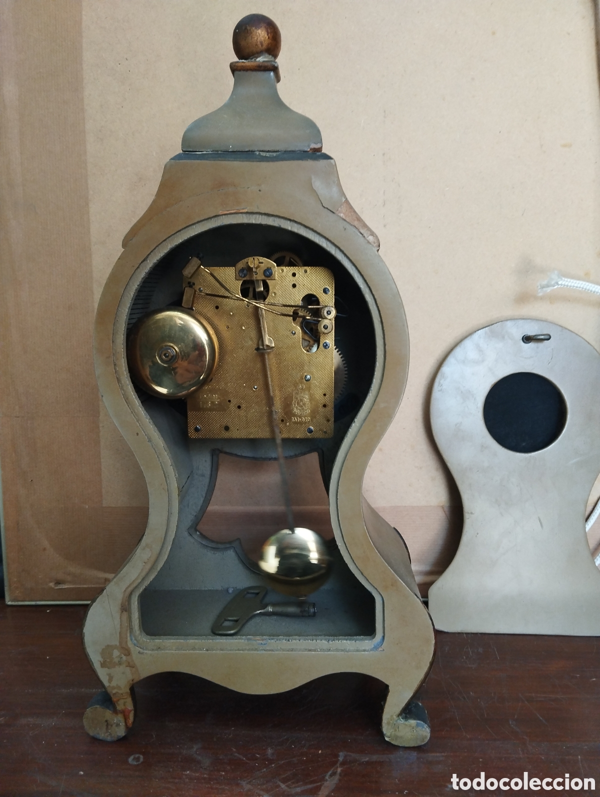 Relojes de pie: RELOJ DE SOBREMESA DE MADERA - Foto 10