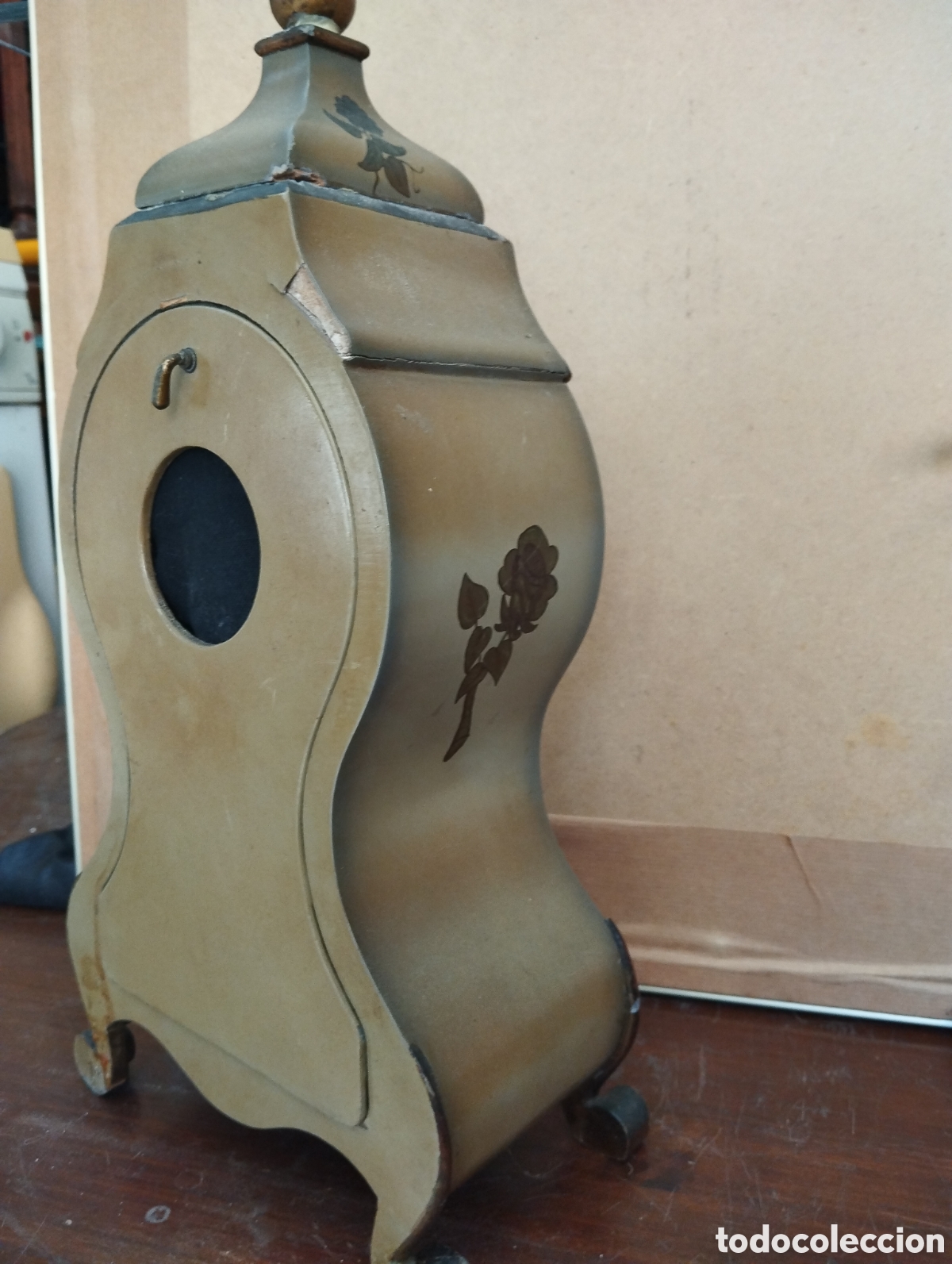 Relojes de pie: RELOJ DE SOBREMESA DE MADERA - Foto 13