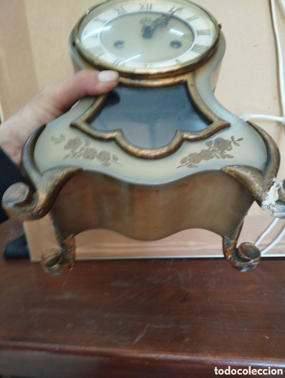Relojes de pie: RELOJ DE SOBREMESA DE MADERA - Foto 15