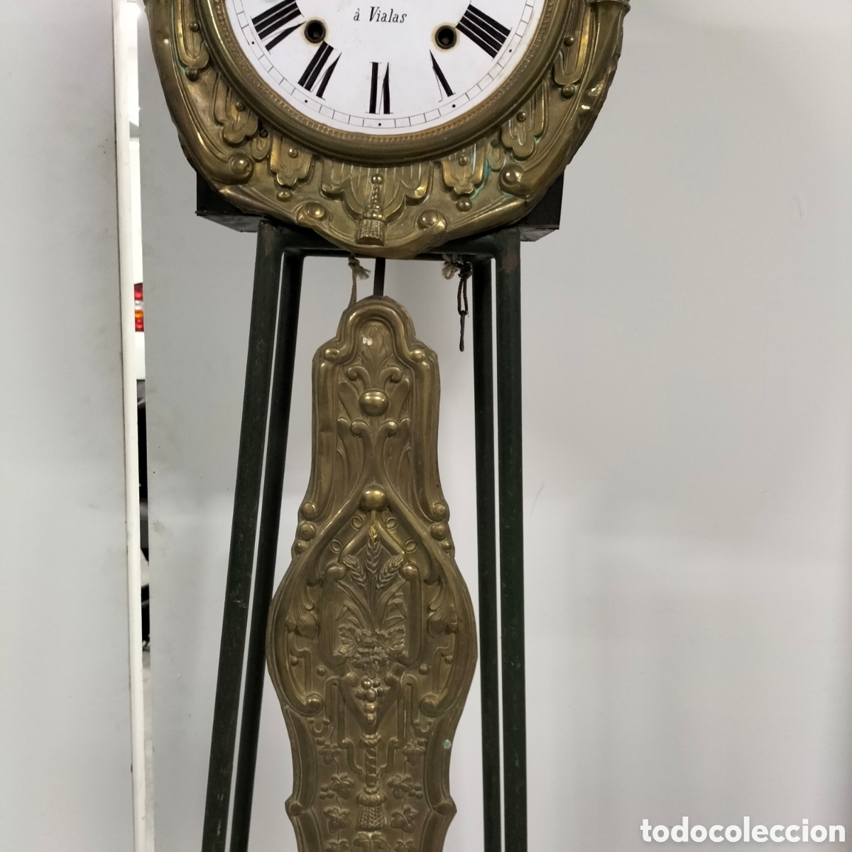 Relojes de pie: Bonito reloj morez con p&eacute;ndulo - Foto 3