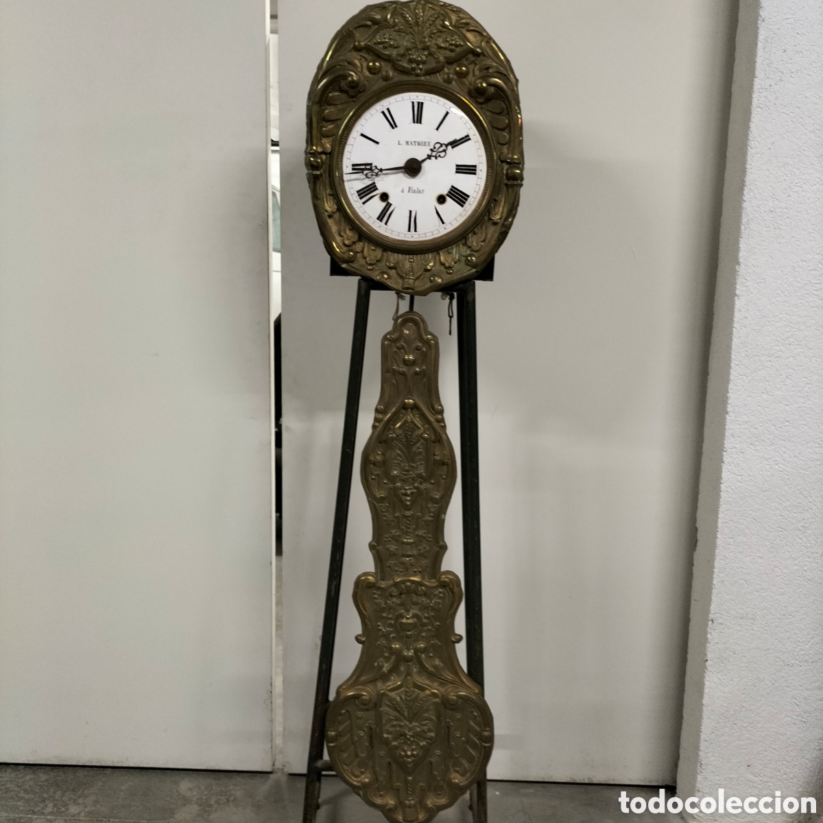 Relojes de pie: Bonito reloj morez con p&eacute;ndulo - Foto 1