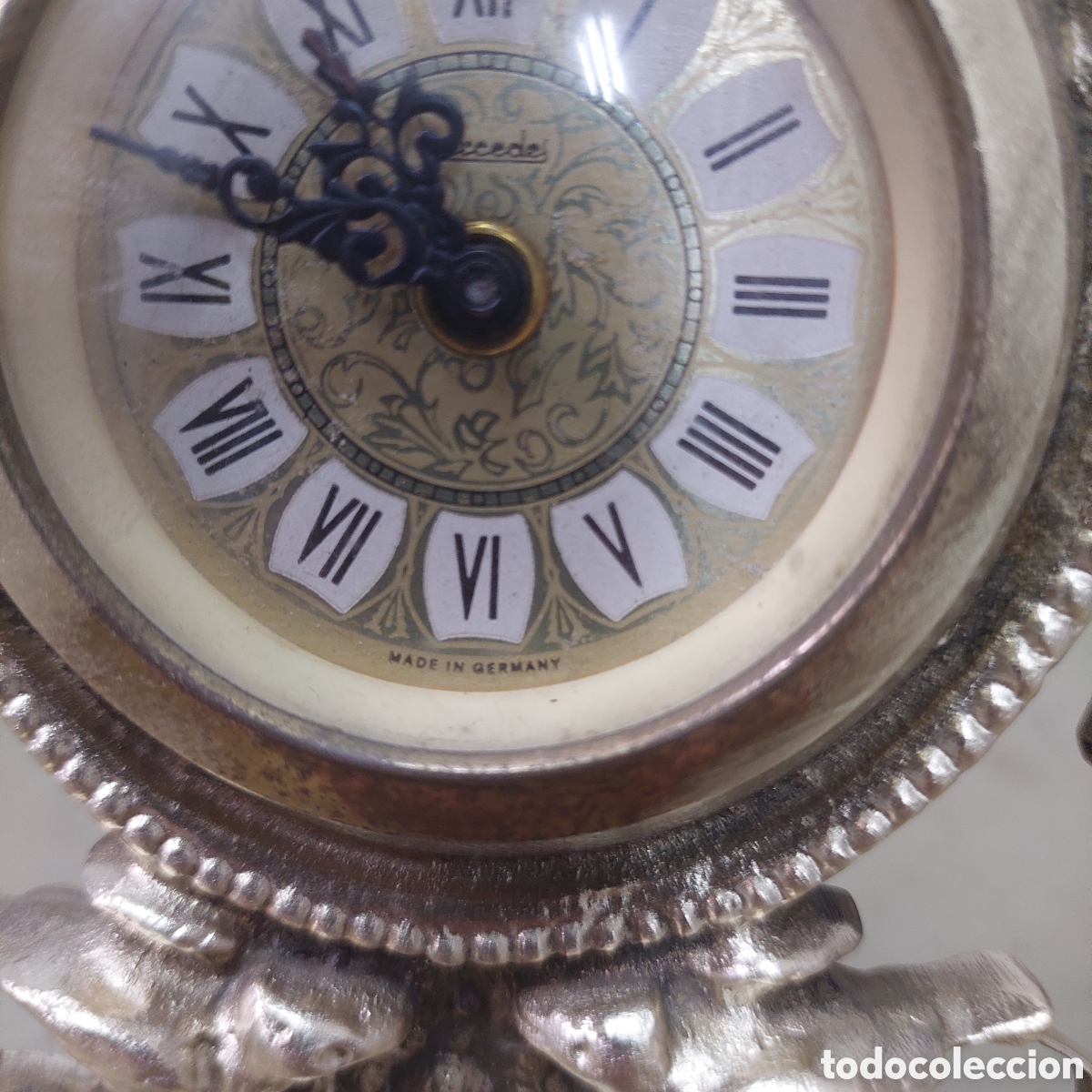 Relojes de pie: Reloj de bronce Mercedes. - Foto 6