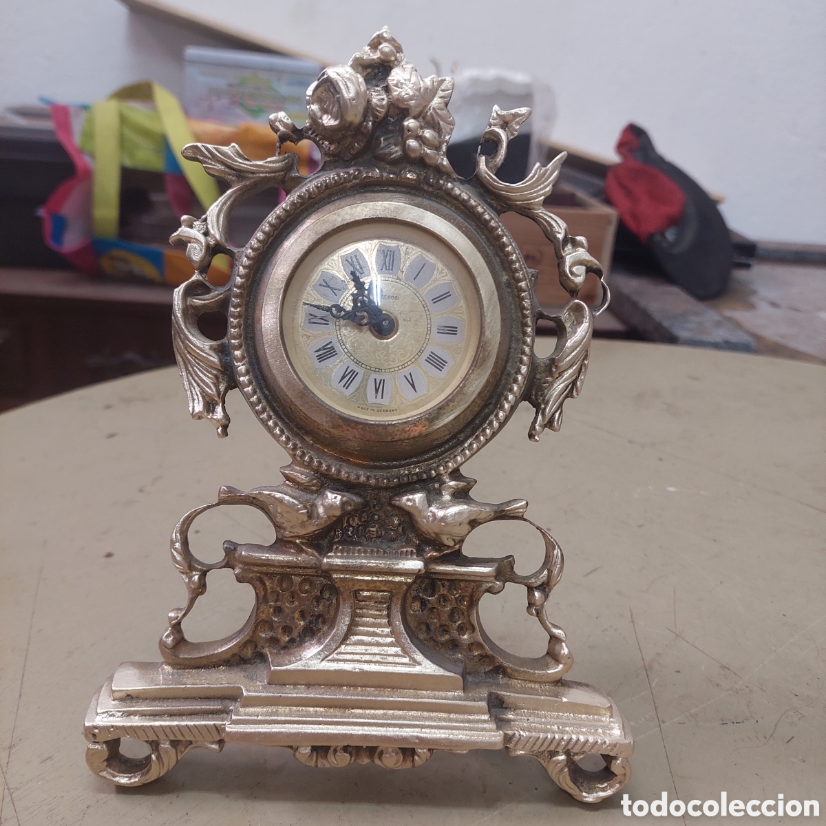 Relojes de pie: Reloj de bronce Mercedes. - Foto 1