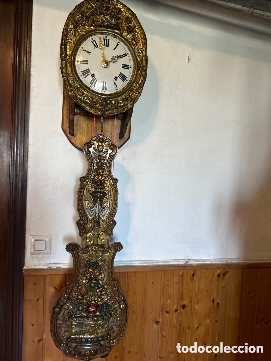 Relojes de pie: Reloj m&oacute;rez p&eacute;ndulo real - Foto 9