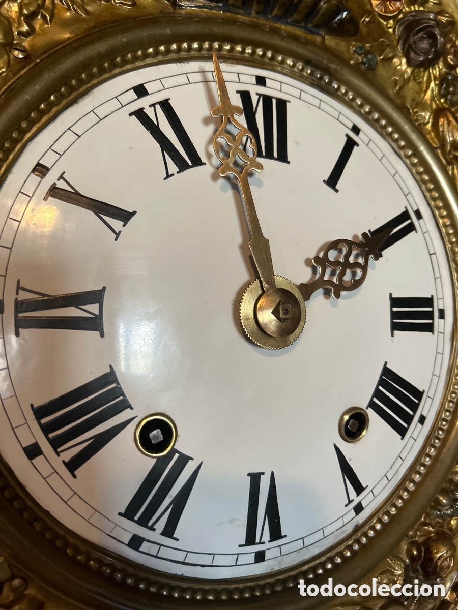 Relojes de pie: Reloj m&oacute;rez p&eacute;ndulo real - Foto 10