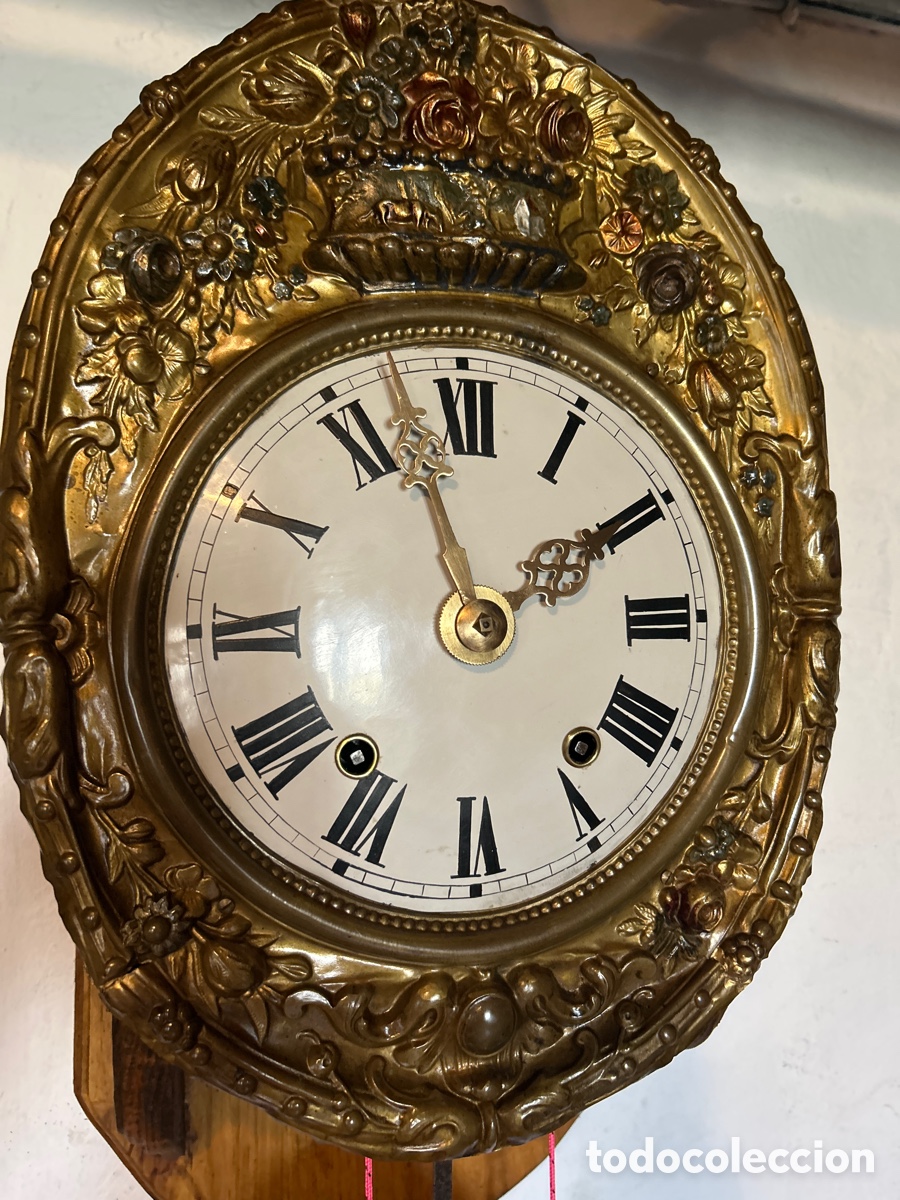 Relojes de pie: Reloj m&oacute;rez p&eacute;ndulo real - Foto 1
