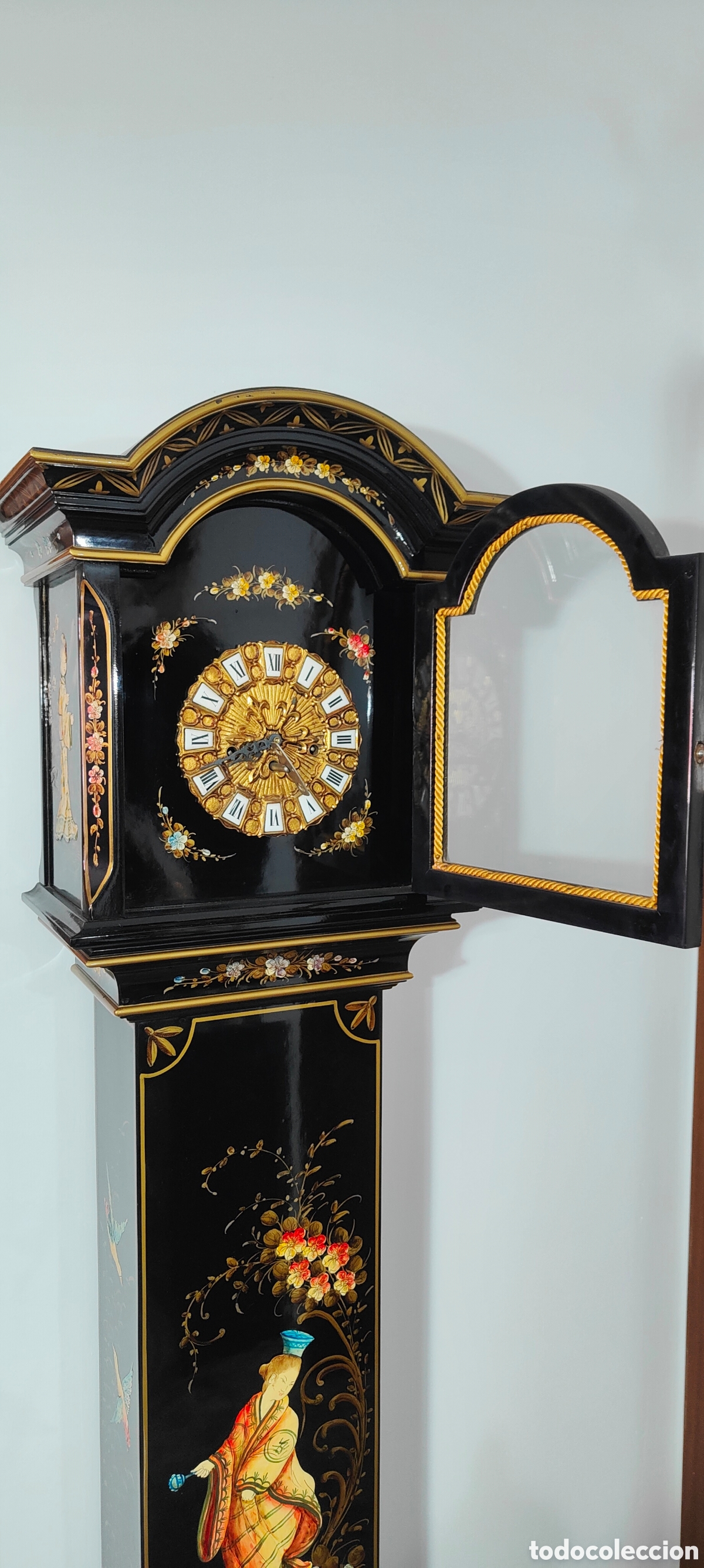 Relojes de pie: Reloj antiguo estilo japones - Foto 2