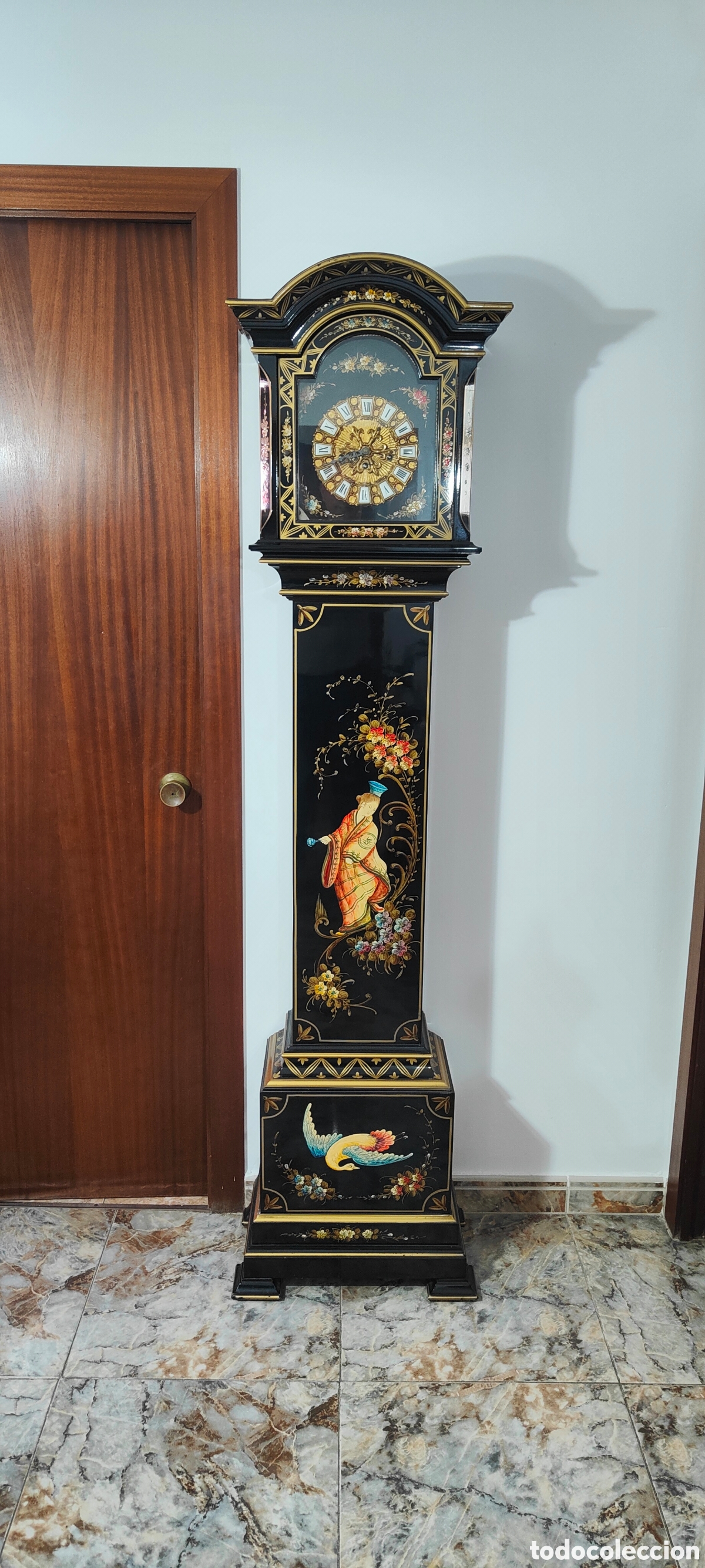 Relojes de pie: Reloj antiguo estilo japones - Foto 1